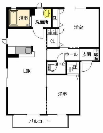 ノールコートの物件間取画像